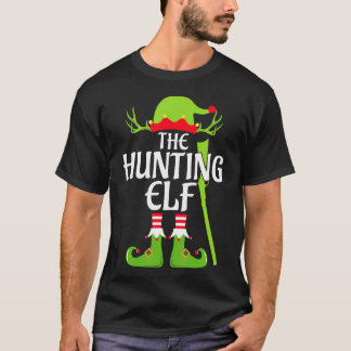 Jagen Elf Matching Family Group Weihnachts-Party T-Shirt