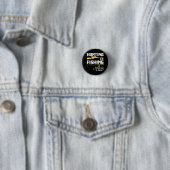 Jagen & Fischen - Funny Fishe Button (Beispiel)