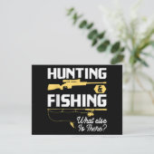 Jagen & Fischen - Funny Fishe Save The Date (Stehend Vorderseite)