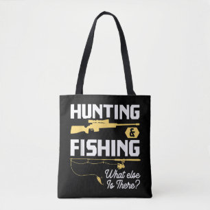 Jagen & Fischen - Funny Fishe Tasche