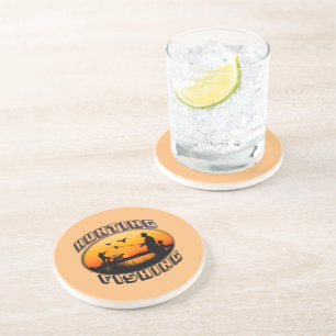 Jagen & Fischen Outdoor Pillow Getränke Coaster Getränkeuntersetzer