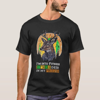 Jagen I m In Fitness Deer Freezer Hunter T-Shirt