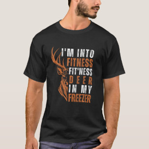 Jagen I m In Fitness Deer Freezer Hunter T-Shirt