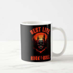 Jagen Ich bin in Rock Nostalgie und Vintag Rock S Kaffeetasse
