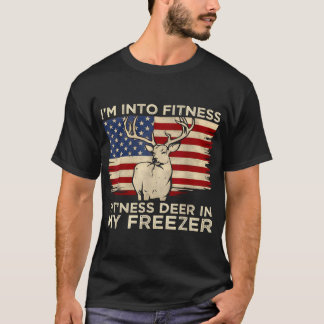 Jagen im In Fitness Fit Ness Deer Freezer T-Shirt