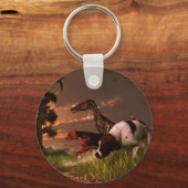 Jagen im Zeitgenosse Schlüsselanhänger (Vorderseite)