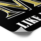 Jagen Mama Funny Poster blass (Ecke)