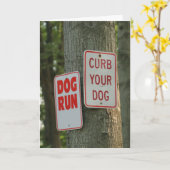 Jagen meines Schwanzes Karte (Gelbe Blume)