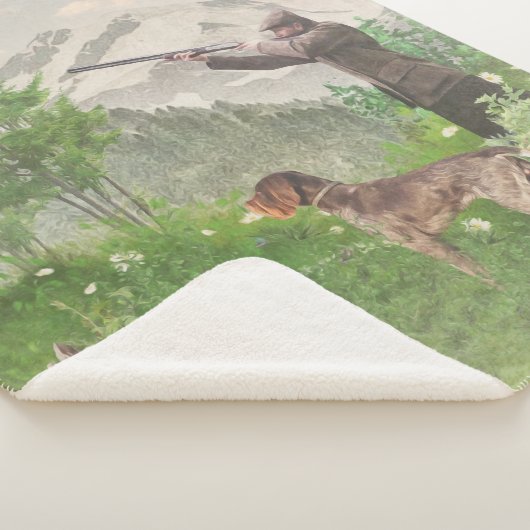 Jagen mit deutschem Drahthaar-Bindeband P Sherpadecke (3/4)