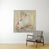 Jagen mit englischem Setter im Wald, Ar Wandteppich (Beispiel (Horizontal))