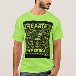 **Jagen nach amerikanischer Vibe** T-Shirt