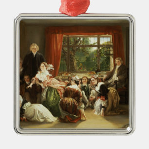 Jagen Sie den Pantoffel bei Nachbarflamboroughs Silbernes Ornament