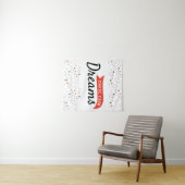 Jagen Sie sich Ihre Träume Tapisserie Wandteppich (Beispiel (Horizontal))