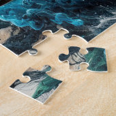 Jagen und Fischen Puzzle (Seite)
