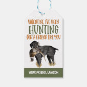 Jagen Valentine Favor Tag Geschenkanhänger (Vorderseite)