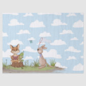 Jagen von Schmetterlingen Dekoupage Tissue Paper Seidenpapier (Vorderseite)