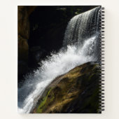 Jagen von Wasserfällen und Abenteuer Fotografie Notizblock (Rückseite)