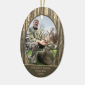 Jagen Woods Foto Personalisiert Keramik Ornament (Links)