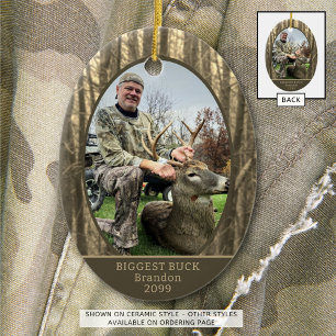 Jagen Woods Foto Personalisiert Keramik Ornament