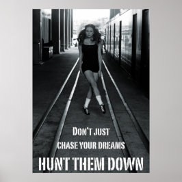 Jagen Your Dreams Down Irish Dance Poster