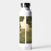 Jagende Löwin Trinkflasche (Links)