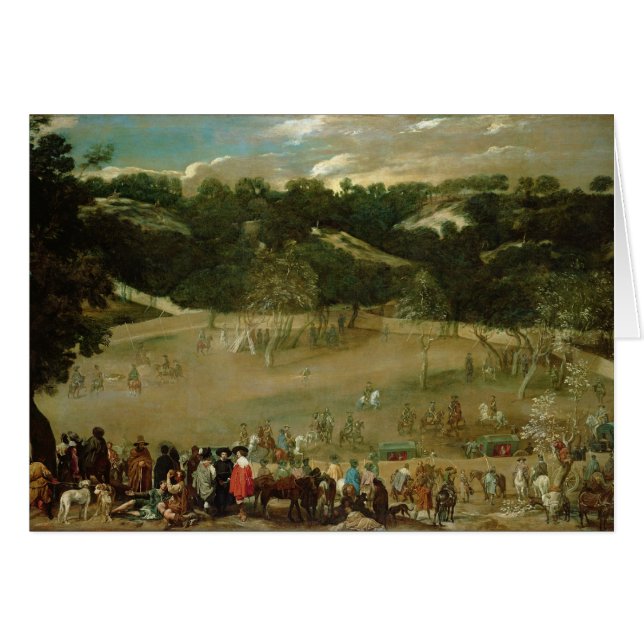Jagender wilder Eber Philip IV, c.1632-7 (Vorderseite (Horizontal))