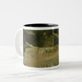 Jagender wilder Eber Philip IV, c.1632-7 Zweifarbige Tasse (Vorderseite Links)