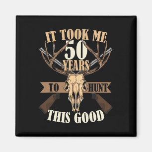 Jäger 50. Geburtstag Jahre alter Hirschjagdsteg Magnet
