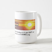 Jäger am Sonnenaufgang kühlen heraus Kaffeetasse (VorderseiteRechts)