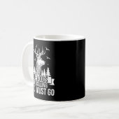 Jäger auf der Jagd - der Wald ruft und ich Kaffeetasse (Vorderseite Links)