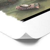 "Jäger Auf der Lauer" Poster (Ecke)