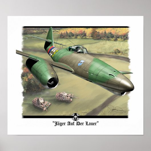 "Jäger Auf der Lauer" Poster (Vorne)