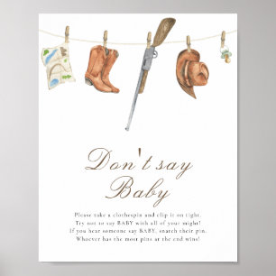 Jäger-Baby-Party - Sag nicht Baby  Poster