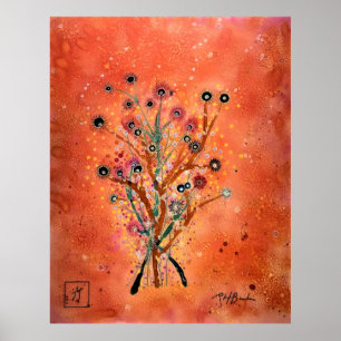 Jäger-Biden-Kunstwerk Poster