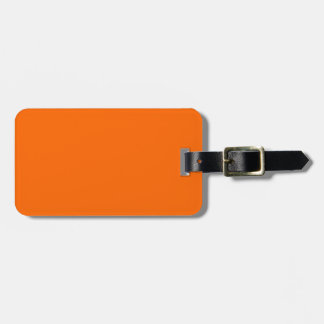 Jäger Blaze Orange Easy ID Gepäckanhänger