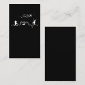 Jäger Boar Hunter Sauen Hirsch Jagd Duck Visitenkarte (Vorne/Hinten)