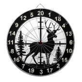 Jäger Buck Stehend Dart Board 3 Dartscheibe (vorne)