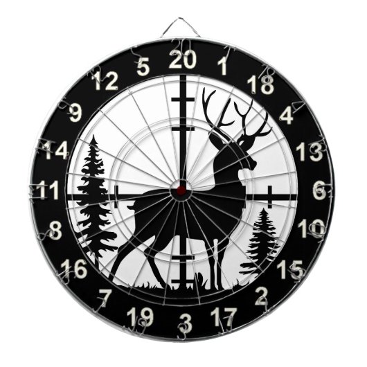 Jäger Buck Stehend Dart Board 3 Dartscheibe (vorne)