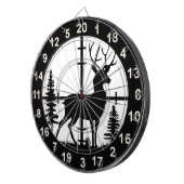 Jäger Buck Stehend Dart Board 3 Dartscheibe (Vorderseite rechts)