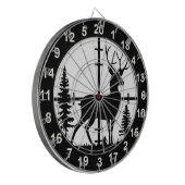 Jäger Buck Stehend Dart Board 3 Dartscheibe (Vorderseite Links)