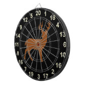 Jäger Buck Stehend Dart Board 4 Dartscheibe (Vorderseite rechts)