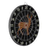 Jäger Buck Stehend Dart Board 4 Dartscheibe (Vorderseite Links)