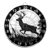 Jäger Buck Stehend Dart Board 4 Dartscheibe (vorne)