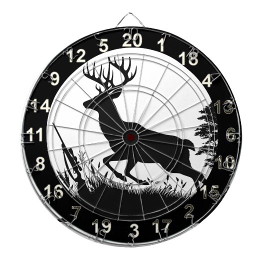 Jäger Buck Stehend Dart Board 4 Dartscheibe (vorne)
