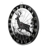 Jäger Buck Stehend Dart Board 4 Dartscheibe (Vorderseite rechts)