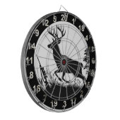 Jäger Buck Stehend Dart Board 4 Dartscheibe (Vorderseite Links)