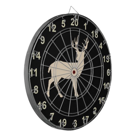 Jäger Buck Stehende Dart Board 2 Dartscheibe (Vorderseite Links)