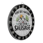 Jäger Buck Stehende Dart Board 5 Dartscheibe (Vorderseite Links)