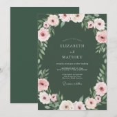 Jäger-Buschwindel-Hochzeit Einladung (Vorne/Hinten)