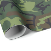 Jäger-Camouflage-Geschenk Geschenkpapier (Rolleneckpunkt)